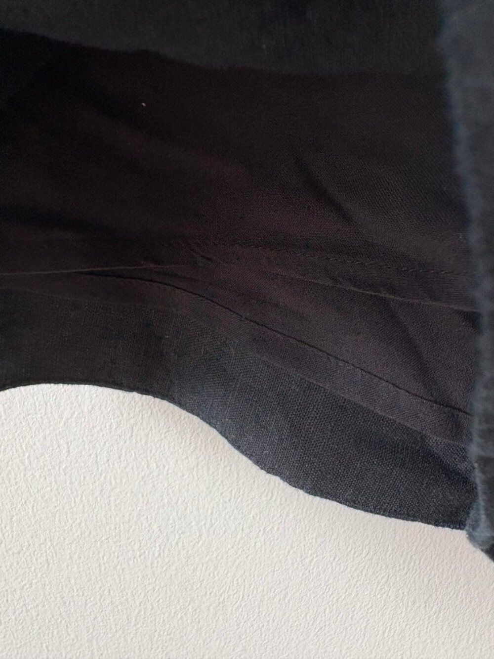 Women's Abercrombie & Fitch Linen shorts, Black, size Large - Picture 6 of 6
